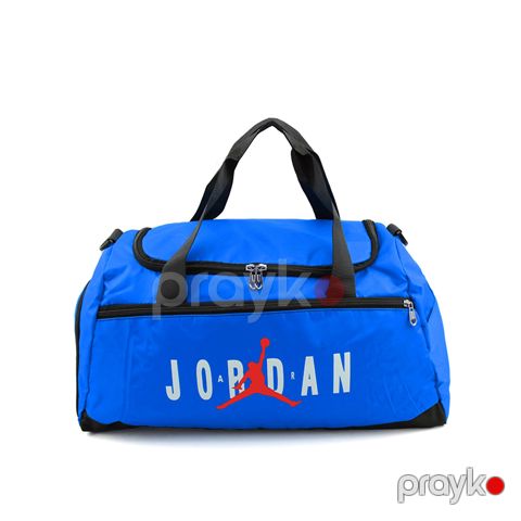 Jordan Sport Səyahət Çantası Unisex Blue İdman Çantası Kiçik Ölçülü Çox Cibli Jordan Sport Çanta Mavi Rengli — Bakı