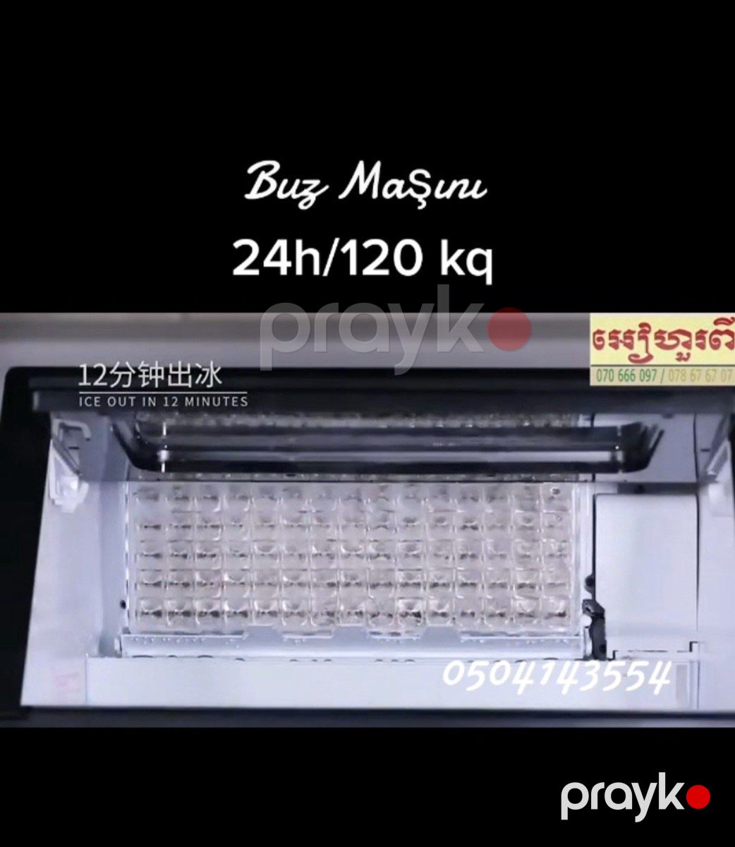 Buz aparatı "HZB" 120 Kg — Biznes və avadanlıq, Bakı (6)