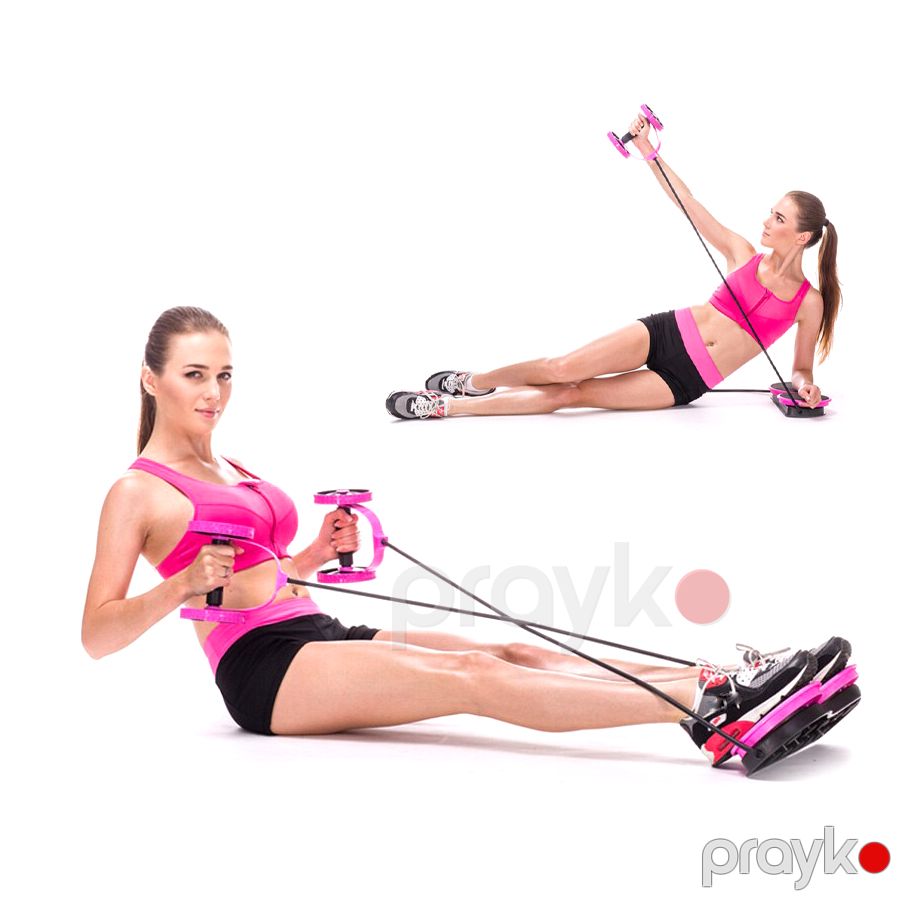 Çoxfunksiyalı Təkərli Abdominal Press Aləti — Fitness və simulyatorlar, Bakı (2)
