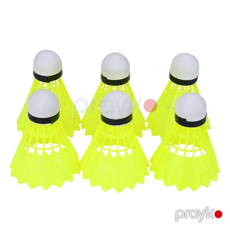 Dəst Badminton Topu Açıq Yeni Başlayanlar Üçün Hava Peşəkar Neylon Badminton Topu Sarı Rengli — İdman, hobi, istirahət, Bakı (5)