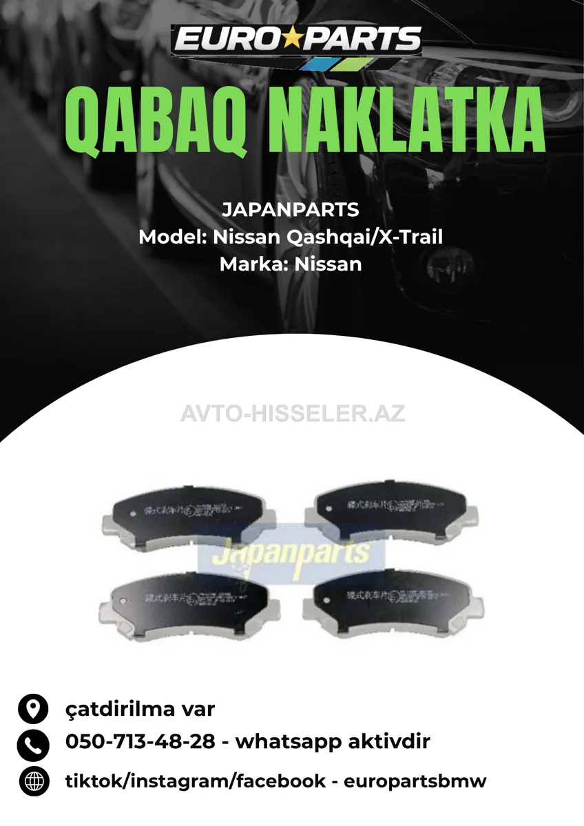 Nissan Qashqai/X-Trail qabaq naklatka Japanparts — Bakı