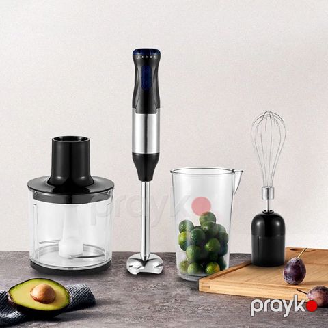 Yeni 4-ü 1-də Mətbəx Blenderi 1000W Gücündə Qida Prosessoru Smoothie Kuboku 304 Paslanmayan Polad Bıçaq — Bakı