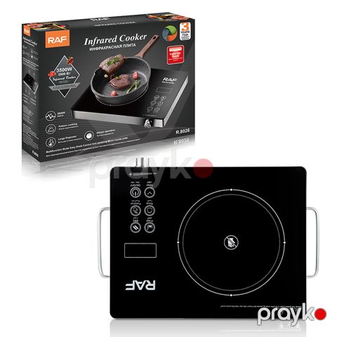 RAF Elektrikli İnfraqırmızı Soba R.8026 Sensor Ekranlı Çoxfunksiyalı İnfraqırmızı soba 3500W — Bakı