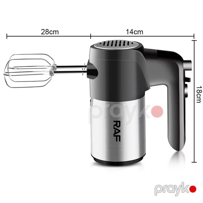RAF R-6689 Çoxfunksiyalı Portativ Mikser Yumurta Çırpıcı Qarışdırıcı Xəmir Qarışdırıcı Mikser 500W — Blenderlər, xırdalayanlar və mikserlər, Bakı (7)