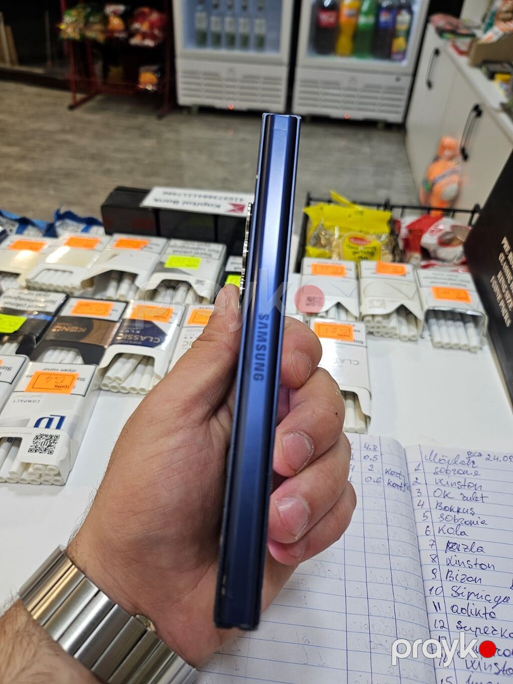 Samsung Galaxy Z Fold 6, 256 GB, rəng - Göy, Barmaq izi — Samsung, Bakı (3)