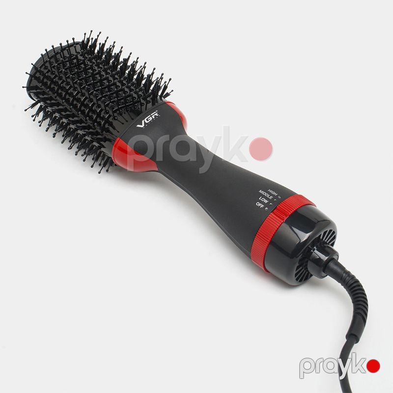 Yeni dizaynda VGR Professional 2-də 1 Arada Saç Qurutma Feni 3 Temperatur Parametri Saç Düzləşdirici Daraq Fen V-416 — Ev texnikası, Bakı (3)