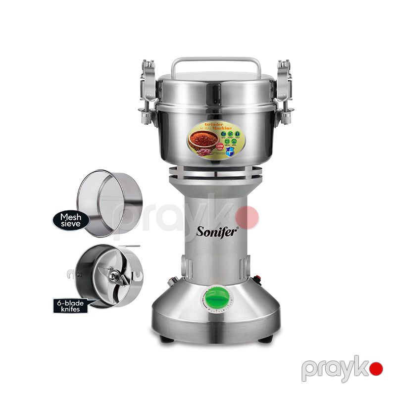Sonifer SF-3577 Paslanmayan Polad Üyüdücü Qəhvə Ədviyyat Üyüdücü 1480W — Digər mətbəx texnikası, Bakı (3)