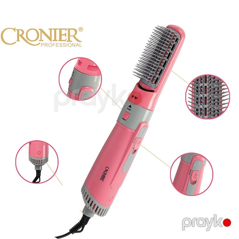 Cronıer CR-700-2 Elektrikli Saç Şəkilləndirici Fen Saç Quruducu Fen Daraqlı Fen 1000W — Fən, Bakı (5)