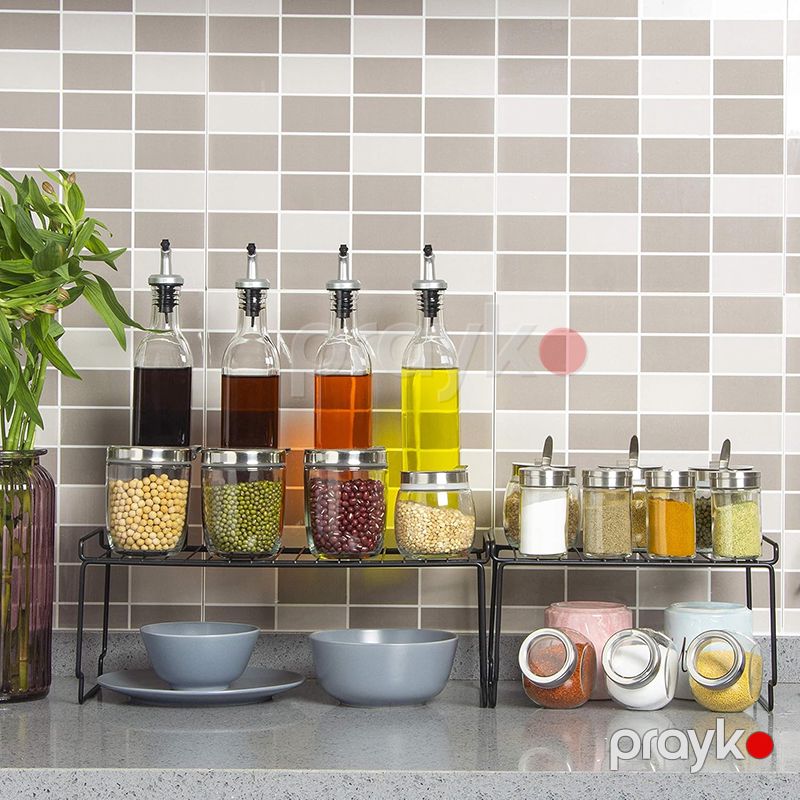 Çoxfunksiyalı Yığılabilir Mətbəx Hamam Otağı Üçün Polad Saxlama Rəfi Organizer — Mallar, Bakı (6)