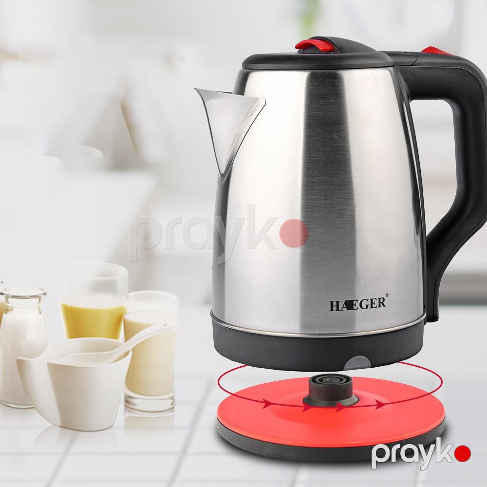 Haeger Avropa Standartı Yüksək Güclü Paslanmayan Poladdan Hazırlanmış Elektrik Çaydan Hg-7829 — Elektrik çaydanları və termoslar, Bakı (4)