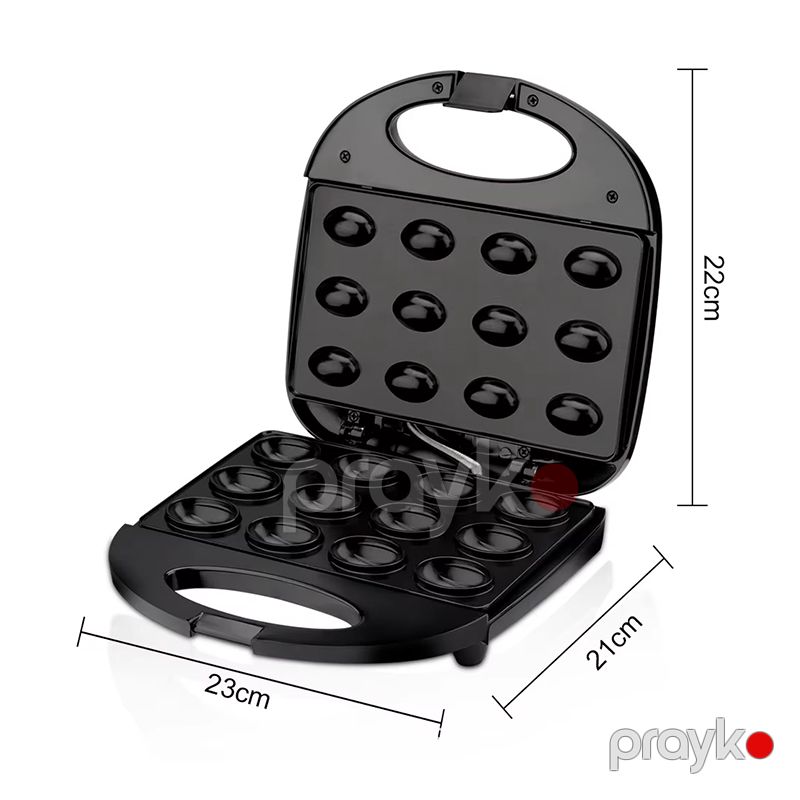 RAF R.246 12 Hissəli Mini Donut Maker Maşın Avtomatik Elektrikli Toster 750W — Toster və vaflyasıcı, Bakı (4)
