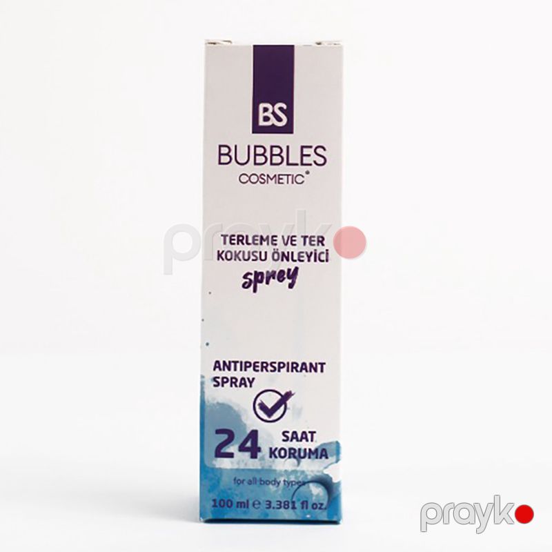 BS Bubbles Cosmetics Tərdən Müdafiyə Üçün Bədən Spreyi Antı Perspırant Spray 100ml — Gözəllik və səhiyyə, Bakı (2)