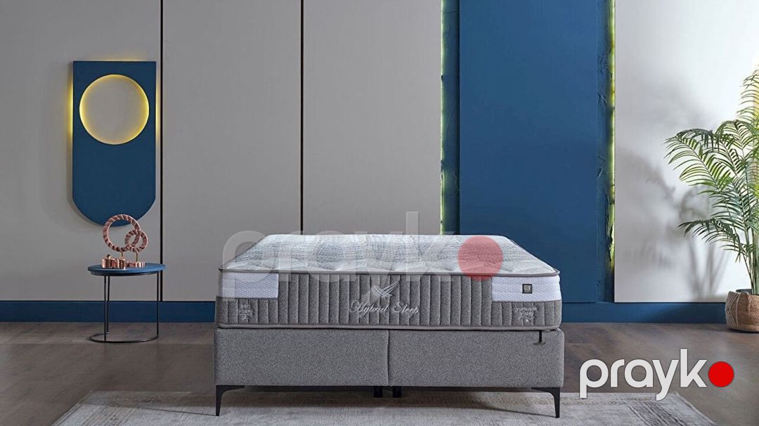 Döşək Bellona Hybrid Sleep, 160x200 sm, ağ/boz — Mallar, Bakı (2)