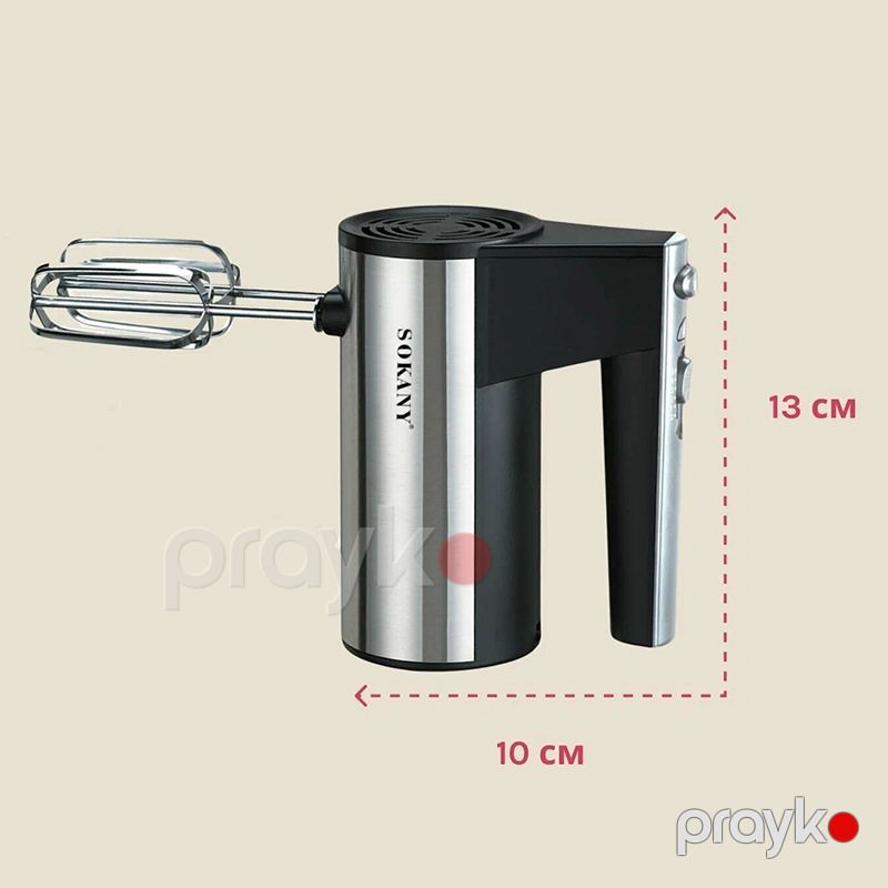 Sokany CX-6619 Çoxfunksiyalı Elektrikli Mikser Yumurta Çırpıcı Mikser 300 W — Blenderlər, xırdalayanlar və mikserlər, Bakı (3)