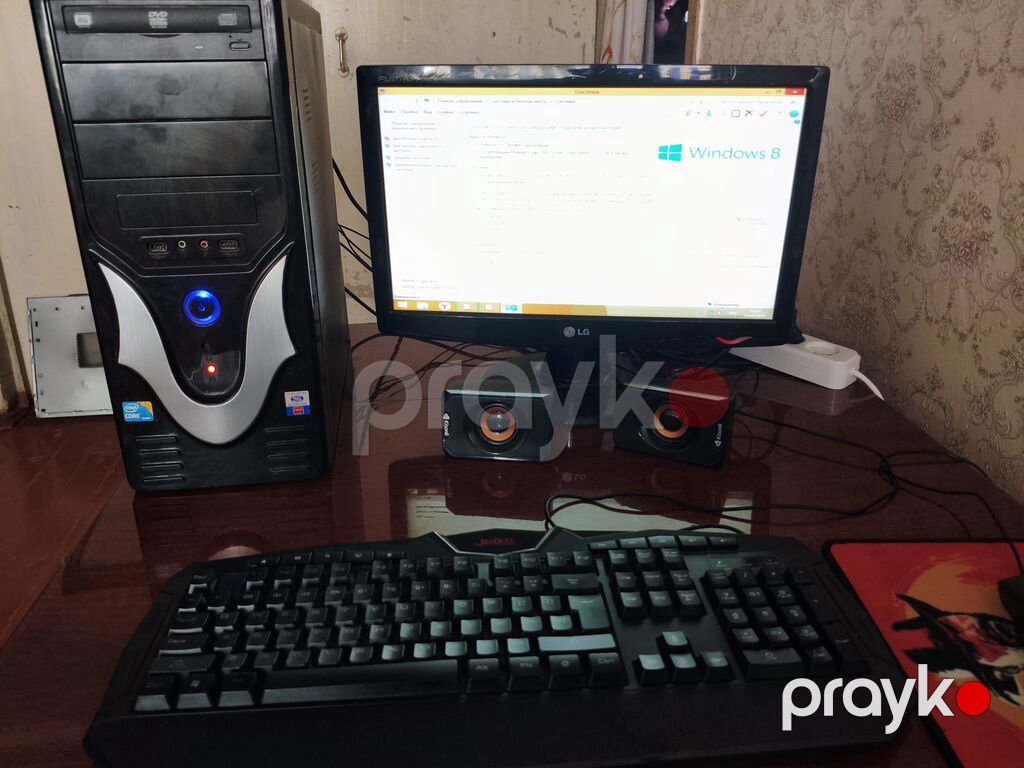 Masaüstü kompüter dəsti Texniki göstəricilər: - Prosessor: Intel Core — Masaüstü kompüterlər, Mingəçevir (4)