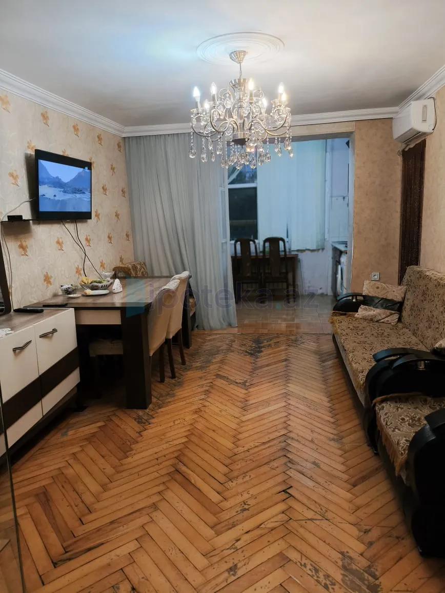 Satılır: 3 Otaq, Köhnə tikili, Xətai r., 60.00 m² — Bakı