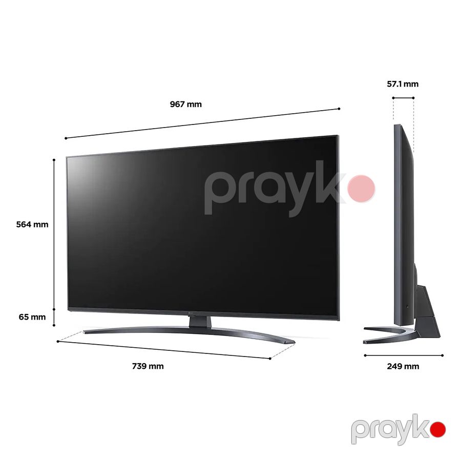 Televizor LG LED43UQ81006LB Smart TV WiFi Polşa İstehsalı LG LED Televizor — Televizorlar, Bakı (3)