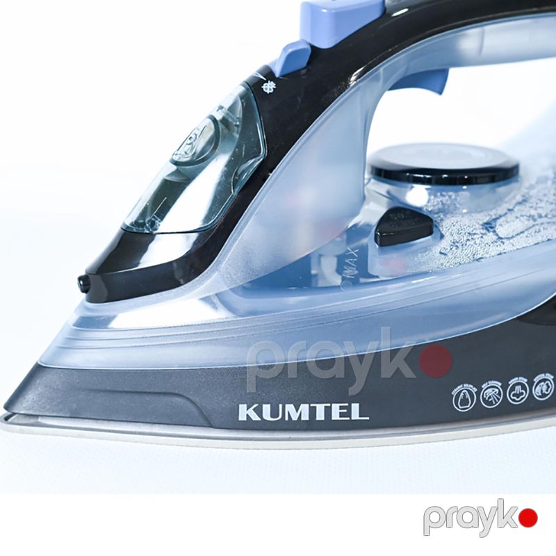 Kumtel HMU-04 Keramika Altlıqlı Buxarlı Ütü 2400 W — Ev texnikası, Bakı (3)
