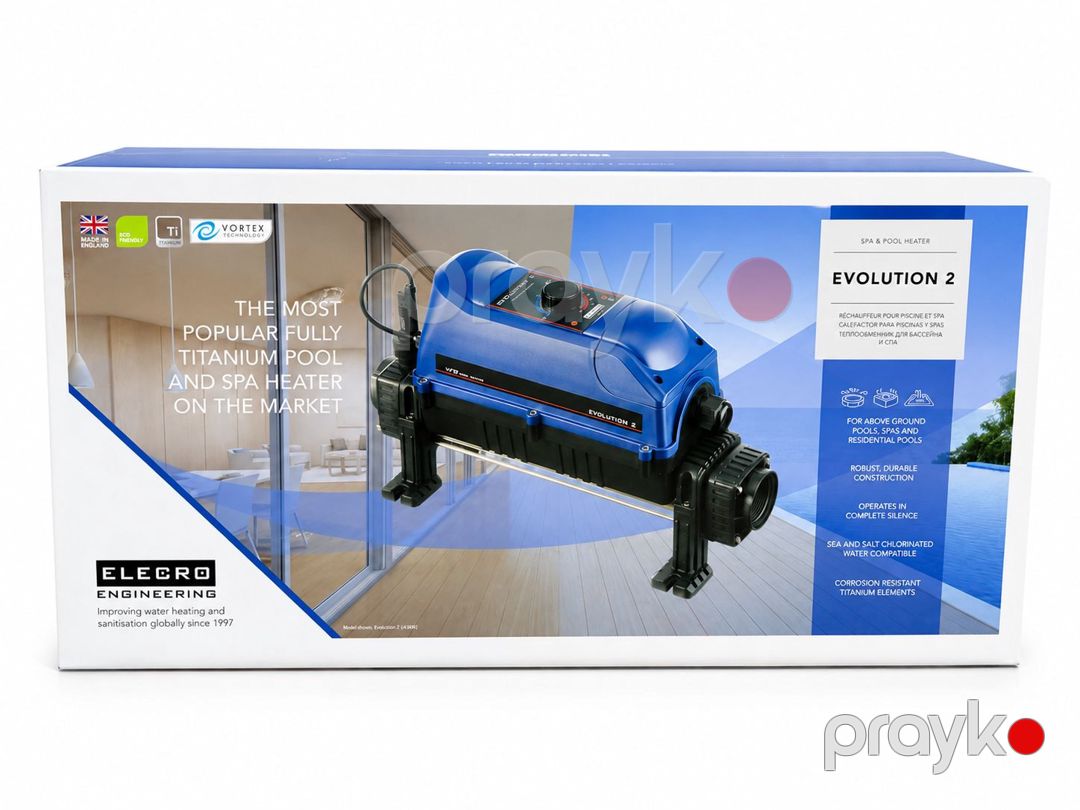 Hovuz qızdırıcısı Elecro Engineering Evo 2, Göy — Mallar, Bakı (3)