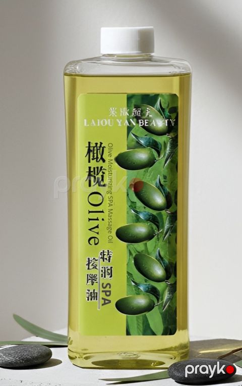 Masaj yağı Laiou Yan Beauty Olive, 1000 ml — Bakı