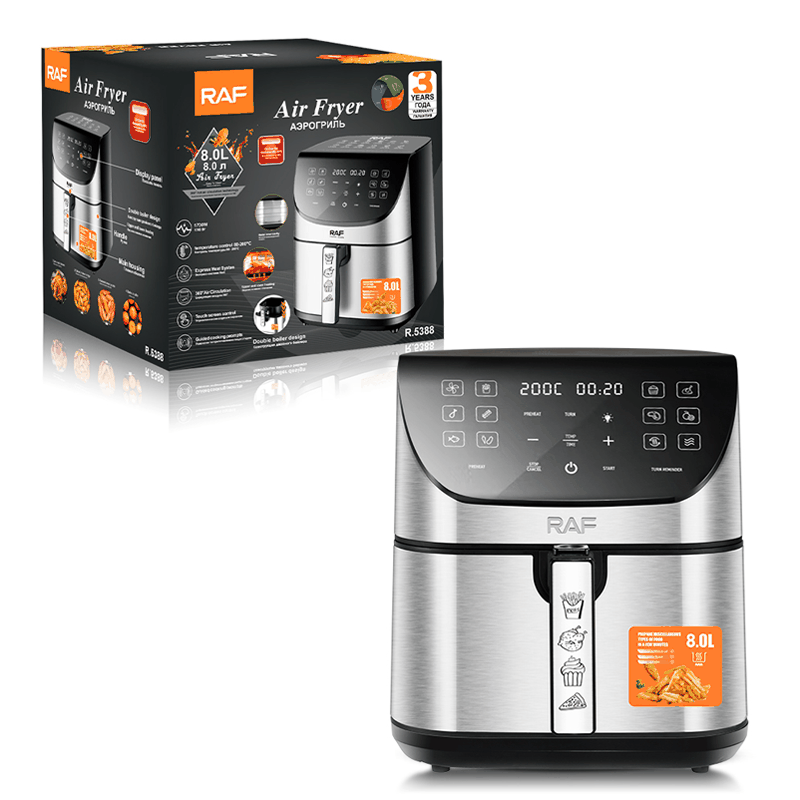 RAF R.5388 - Qoşa Spirallı Mətbəx Fritürü, 8L Həcm, 1700W Güc alt-üst spirall — Digər mətbəx texnikası, Bakı (5)