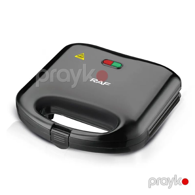 RAF Elektrikli Qril Sendviç 850W Gücə Malik Qatlana Bilən Toster LED İşıqlı Paslanmayan Polad Qril Toster 220V — Toster və vaflyasıcı, Bakı (3)