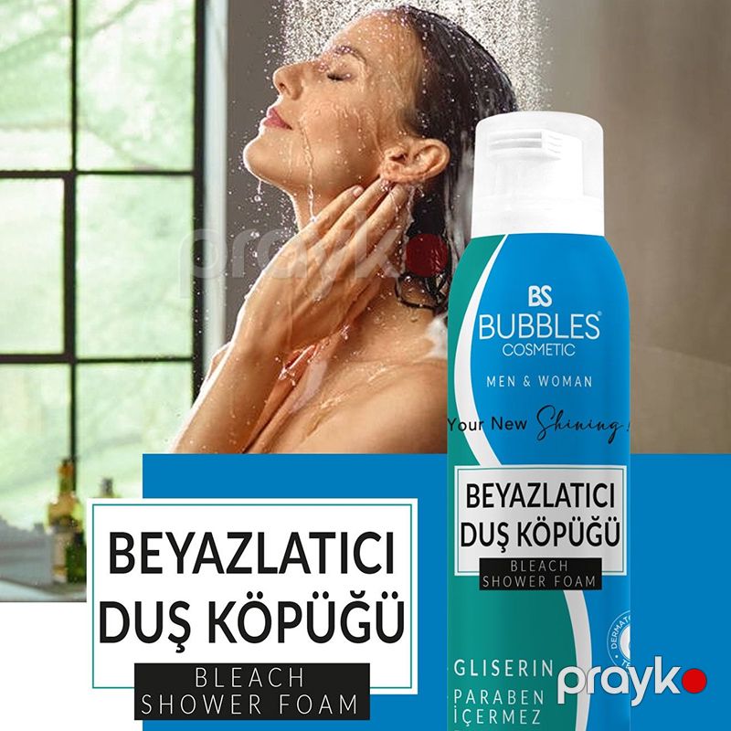 Bs Bubbles Cosmetic Dəri Ağardıcı Duş Köpüyü 150ml Sızanaqlara Qarşı Nəmləndirici Üz Yuma Spreyi — Gözəllik və səhiyyə, Bakı (3)