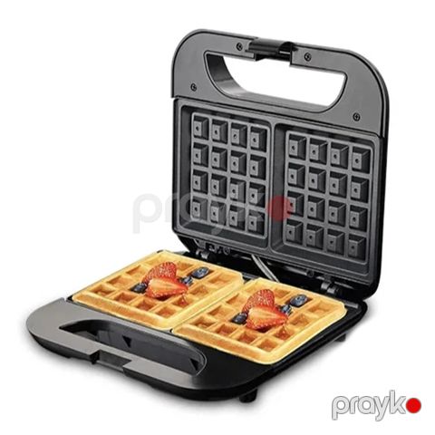 Sokany SK-08070 - Vafli Cihazı, Toster, 750W Güc, Yapışmayan plitə — Bakı