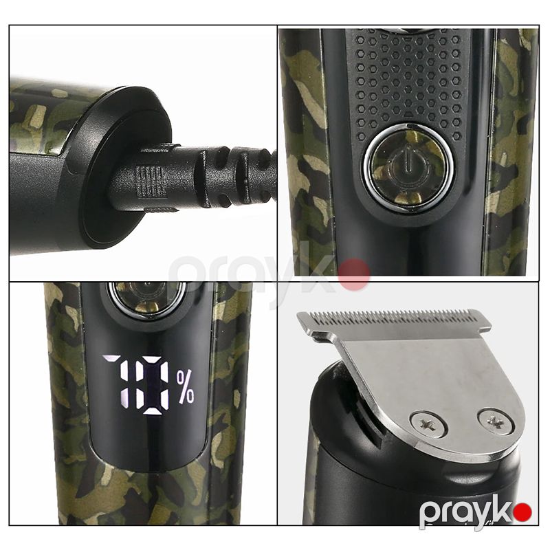 VGR V-271 LED Displeyli Professional Saç Kəsən Maşın — Usturalar, trimmerler və epilyatorlar, Bakı (8)