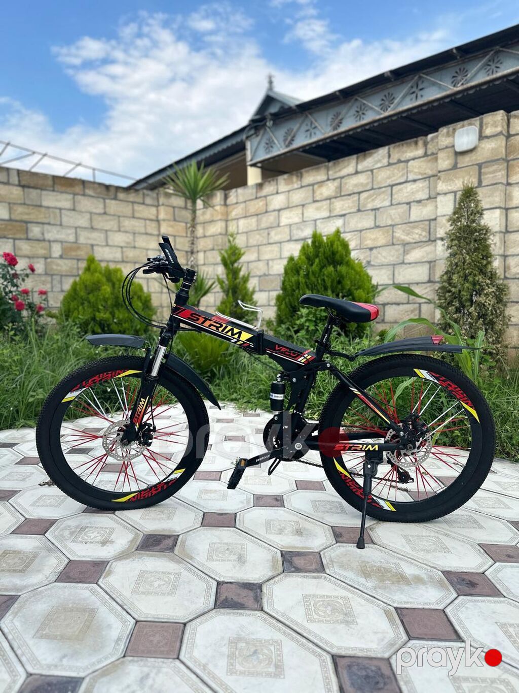 Strım V520 qatlanan dağ velosipedi - Qatlanan alüminium/metal korpus — Dağ velosipedləri, Sabirabad (3)