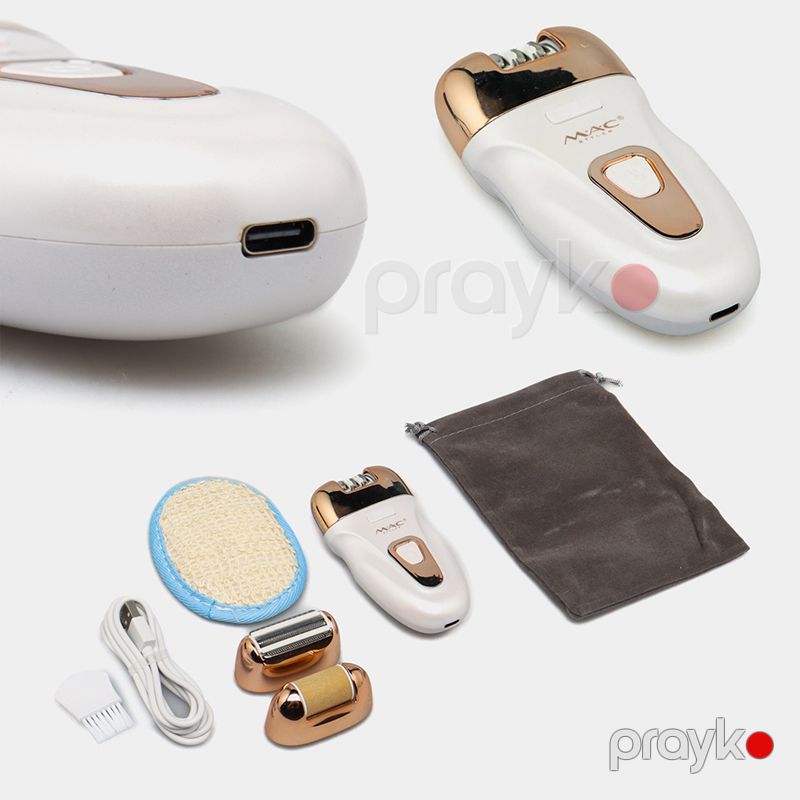 MAC Styler Simsiz Epilator Qadınlar Üçün Professional Tük Təmizləyici Epilyator MC-7732 Bədən Epilatoru — Usturalar, trimmerler və epilyatorlar, Bakı (4)