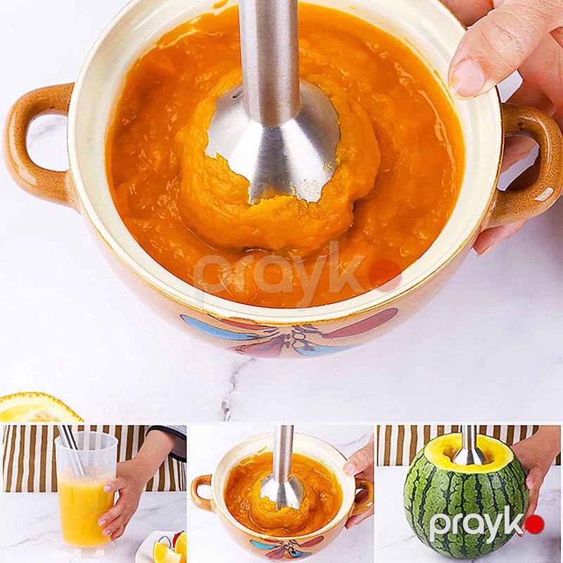Sonifer SF-8070 Çoxfunksiyalı Blender Əl Blenderi İki Sürətli Blender Paslanmaz Polad Blender 800 W — Blenderlər, xırdalayanlar və mikserlər, Bakı (4)