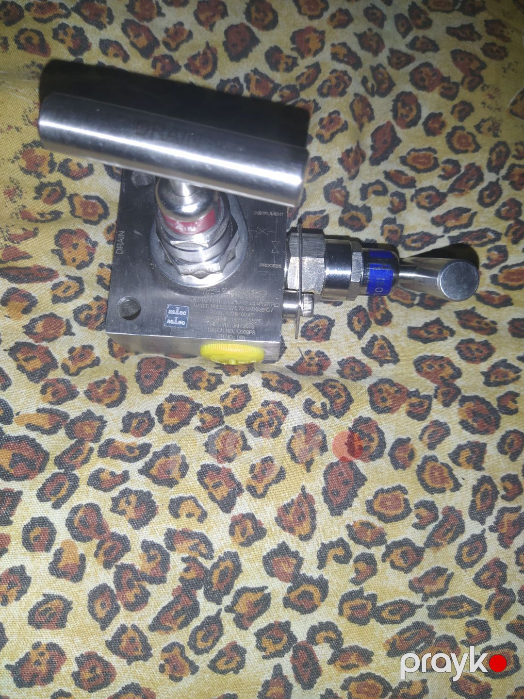 Başlıq: 2-li Manifold Klapan Bloku — Orijinal Astec (6000 PSI, SS 316) — Digər, Maştağa (2)