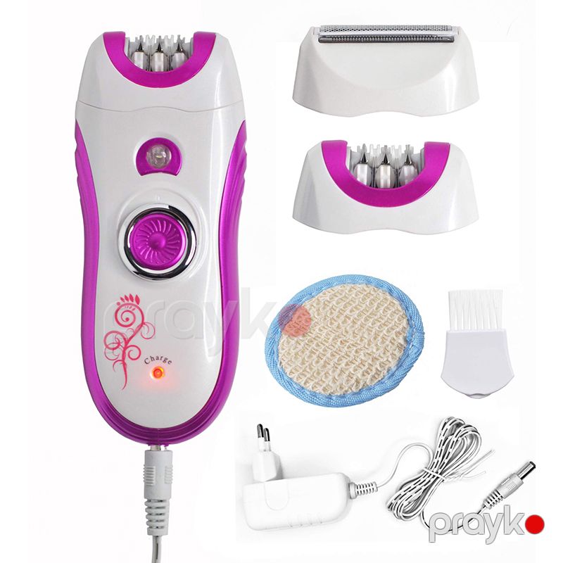 Epilator Rozia HB6003 2 Başlıqlı Elektrikli Bədən Epilyatoru — Usturalar, trimmerler və epilyatorlar, Bakı (5)