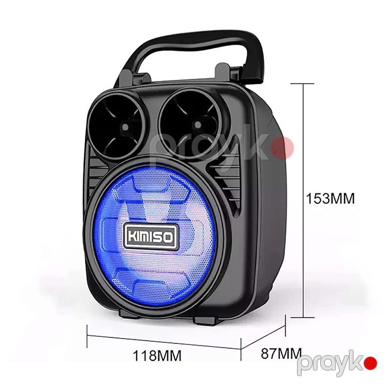 KTS Simsiz Portativ Dinamik KST-1182 Bluetooth Dəstəyi USB, Micro SD Və FM Radio 5Wt — Elektronika, Bakı (5)