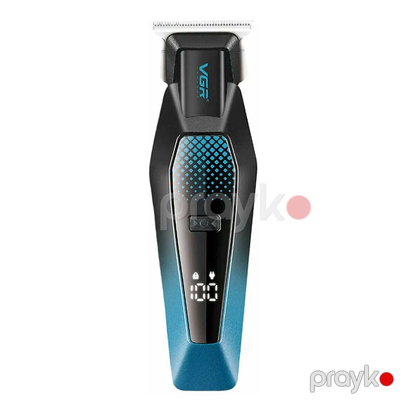 VGR V-253 Professional Saç Düzəldici Salon Keyfiyyətli LED Ekran Baxım Trimmeri Şarj Edilə Bilən Maşinka — Usturalar, trimmerler və epilyatorlar, Bakı (2)