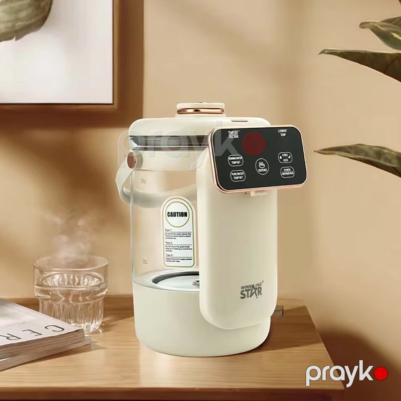 Wınnıng Star ST-6033 Elektrikli Su İsidici Portativ Led Ekranlı Su Qaynadıcı 1350W — Samovarlar, Bakı (6)