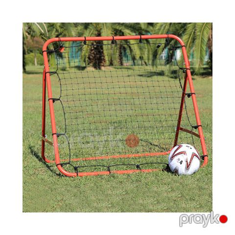 Uşaqlar Üçün Demir Pro Rebounder Futbol Qapısı 5 Dəstək Bazası Olan Yüksək Keyfiyyətə Malik 100x100sm Hədəf Təlim Məqsədi — Bakı