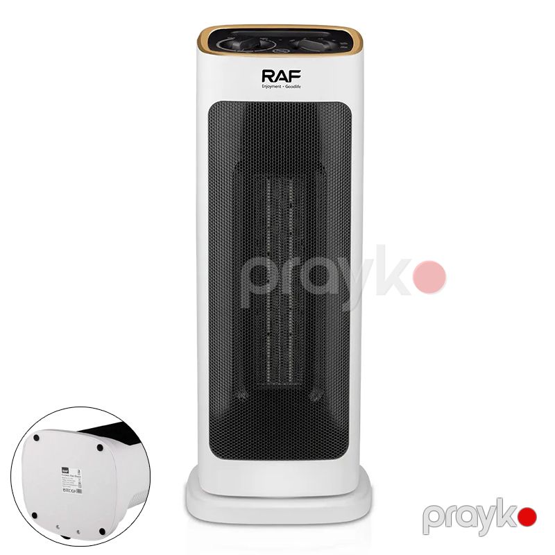 Qızdırıcı Ventilyator RAF R.1179 Mini Döşəmə İsidicisi 2000W Gücündə Fan Qızdırıcısı 220V Gərginlik Kumtel R.1179W — Isıtıcılar və isı ventilatorları, Bakı (2)
