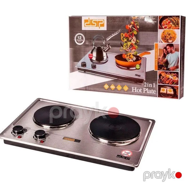 DSP Yüksək Keyfiyyətli 2 Ocaqlı 1000-1500w Elektrik Sobası Mətbəx İstifadəsi Üçün 2 Disk Plitəli Yemək Bişirmə Qida Qızdırıcı Kumtel — Plitələr, Bakı (6)