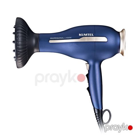 Kumtel HHD-03 Çoxfunksiyalı Elektrikli Saç Qurutma Feni Hava Feni — Bakı