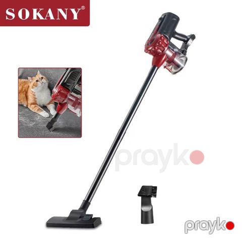 Vertikal Tozsoran Sokany SK-13011 Qırmızı Şauqili Tozsoran 2200 Watt Yüksək Keyfiyyətli Əl Tozsoranı — Bakı