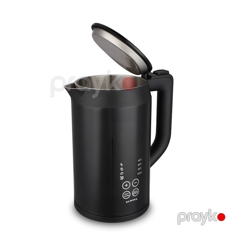 Kumtel HMK-06 Elektrikli Çaydan Paslanmaz Polad Çaydan Tutum 1.5 L — Elektrik çaydanları və termoslar, Bakı (2)