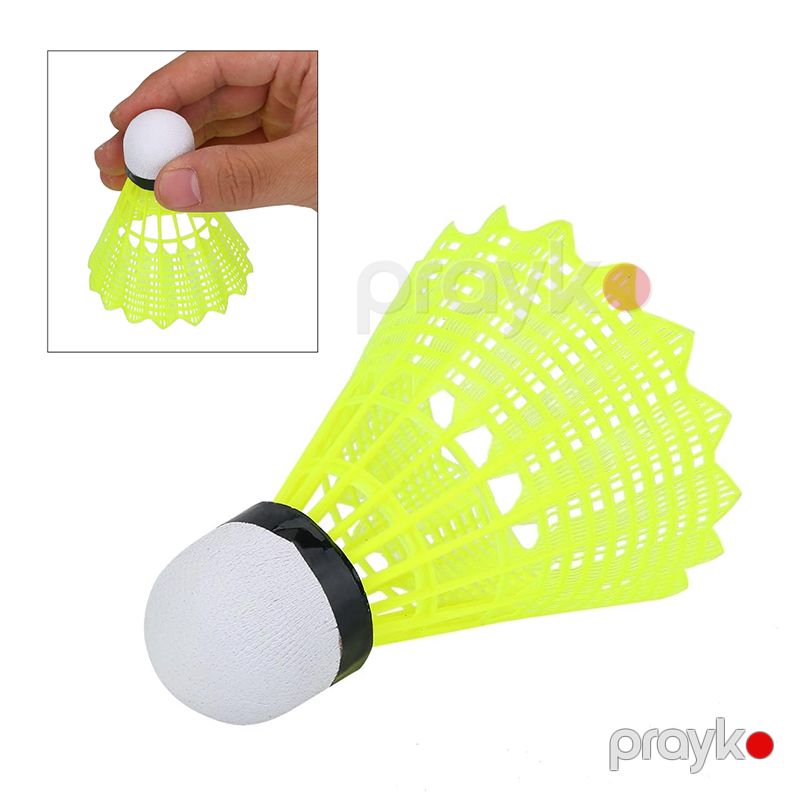 Dəst Badminton Topu Açıq Yeni Başlayanlar Üçün Hava Peşəkar Neylon Badminton Topu Sarı Rengli — İdman, hobi, istirahət, Bakı (2)