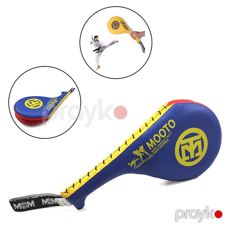 Göy Rəngli Mooto Klassik Taekvando Lapası Dayanıqlı Taekvondo Süngər Ayaq Hədəfi Boks Sanda Məşqo Üçün Kick Pad — İdman, hobi, istirahət, Bakı (4)