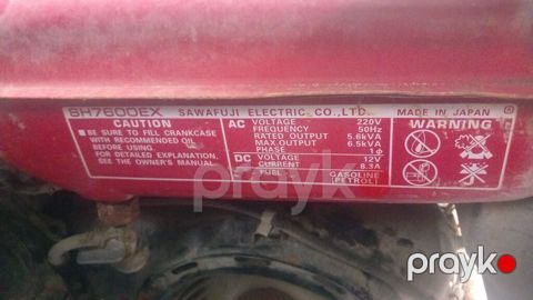 Elemax (Sawafuji Electric Co., Ltd.) benzinlə işləyən generator — Bakı