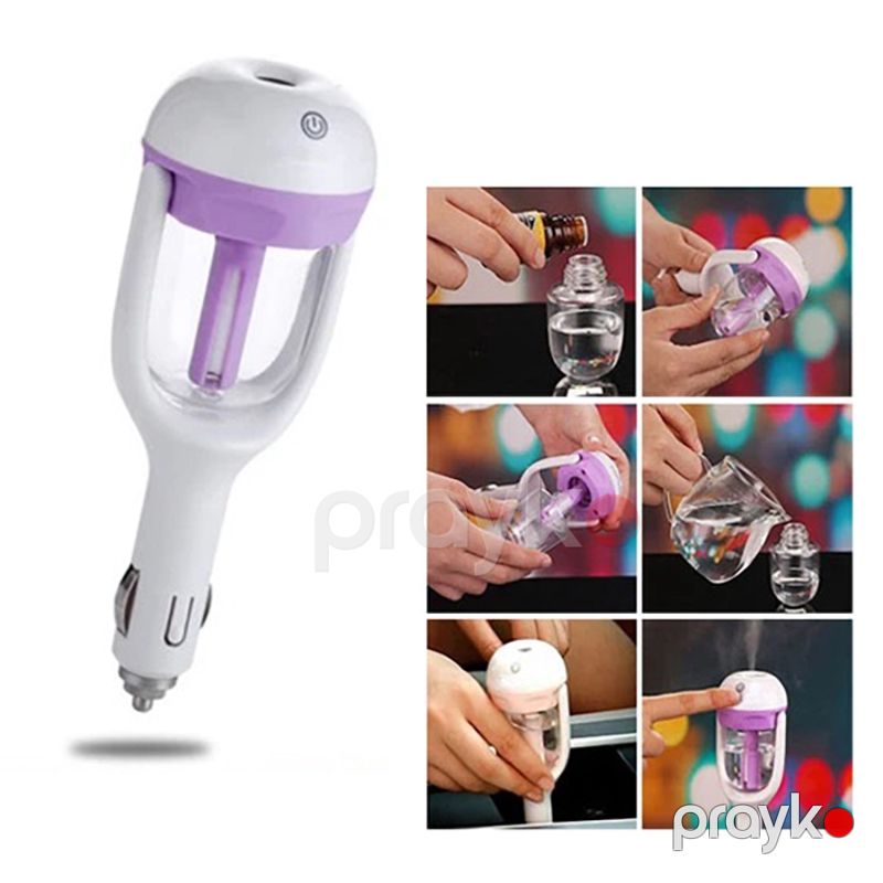 Avtomobil Ətri Buxar Nəmləndirici Aroma Diffuzoru Mini Hava Təmizləyici Aromaterapiya Efir Yağı Diffuzoru 12V DC — Ehtiyat hissələri və aksesuarlar, Bakı (6)
