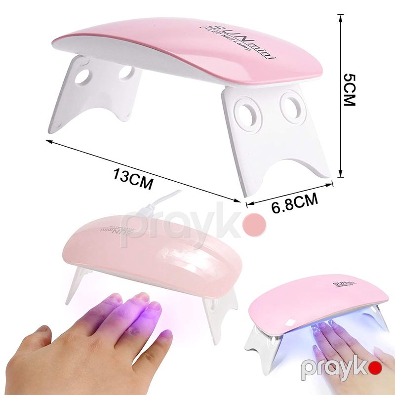 Mini LED Dırnaq Lampası USB Şarjlı Multi Color Gel və Dırnaq Qurutma Maşını Ev İstifadəsi Üçün Dırnaq Lampası — Gözəllik və səhiyyə, Bakı (6)
