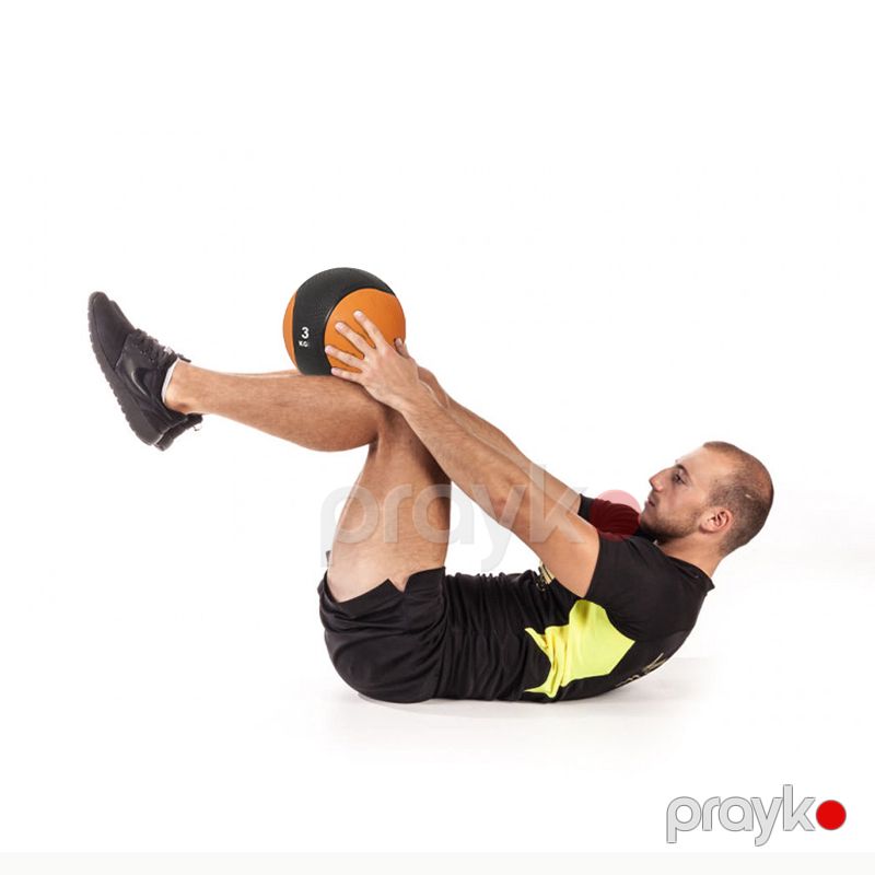 Medicine Ball 5 Kg Fitness Topu Rezin Tibb Topu Fitness Ağırlıq Topları Bel Qarın Reabilitasiyası Təlimi Medicine Ball — İdman, hobi, istirahət, Bakı (5)