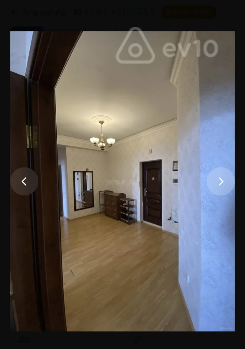 2 otaqlı mənzil, 80 m², Cəfər Xəndan — kirayə — Mənzil, Bakı (12)